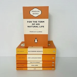 6 X Orange Penguins Wuthering Heights Foe The Little Princess Luna PB - Picture 1 of 22