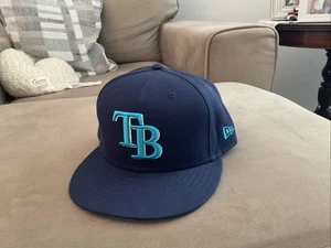 Authentic Tampa Bay Rays Team Issued Game Worn 2024 Fathers Day Cap Worn by # 27 - Bild 1 von 7