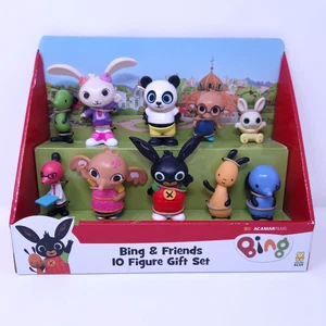 Bing Bunny & Friends | 10 Figure Gift Set | Flop Sula Nicky Panda Coco | NEW - Picture 1 of 6