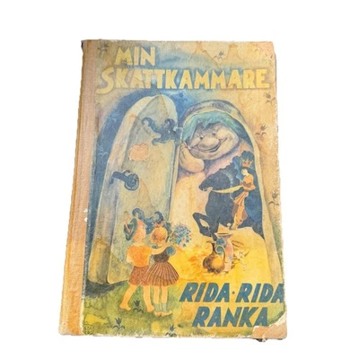 Swedish Edition 1959 Min Skattkammare Del 1 Rida, Rida Ranka Vintage Kid's Book - Image 1 of 4