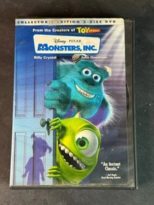 Disney Pixar Monsters, Inc. DVD, 2-Disc Set, Collectors Edition - Picture 1 of 4