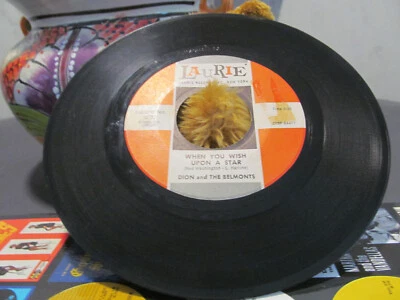 DION AND BELMONTS, WHEN YOU WISH UPON A STAR-WONDERFUL GIRL, LAURIE 3052, VG+ Foto 1 de 4