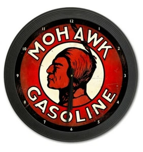 Mohawk Gasoline Clock - 18x18 - Picture 1 of 1