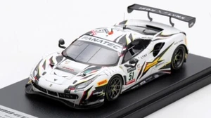 Looksmart FERRARI 488 GT3 N.51 IRON LYNX 9th 24H SPA 2022 MOLINA/CALADO/NIELS.1: - Foto 1 di 1