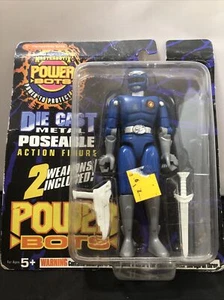 NEW 1994 Masterbotix Power Bots Die Cast Metal Poseable Action Figure 4 1/2" - Picture 1 of 7