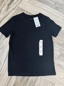 Cat & Jack Boys T Shirt Short Sleeve S(6/7) Black - Picture 1 of 6