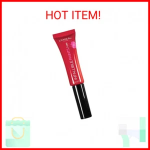 L'Oréal Paris Infallible PAINTS/LIPS, DIY Red, 0.27 fl. oz. - Picture 1 of 2