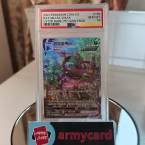 【PSA10】Pokemon S-Chinese Rayquaza VMAX 165/132 CS4bC HR Holo Alt Art - Picture 1 of 4