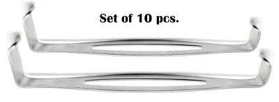 NUEVO Juego de 10 piezas Retractor Ejército Marina Doble Extremo 8" Instrumentos Quirúrgicos Foto 1 de 3
