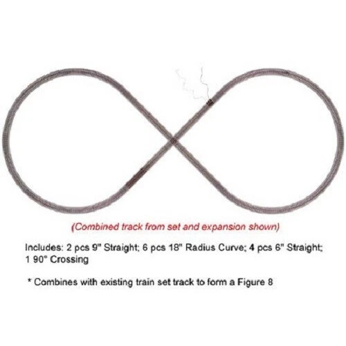 Atlas 29 HO Code 83 Figure 8 Track Set New Free Shipping - Image 1 of 1