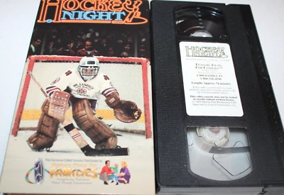 Hockey Night (VHS 1984) Megan Follows, Rick Moranis, Female Goalie, Sports Drama - Image 1 of 2