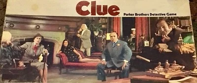 Pick & Choose: Clue 1979 Vintage Board Game Replacement Parts Cards Case File - Image 1 of 2