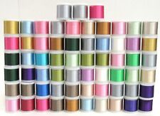 Rayon Madeira Embroidery Thread Lot Of 63 Unused Viscose Filament 200m & Case #2