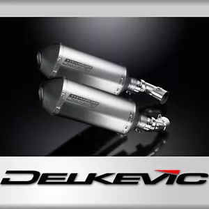 Ducati Monster 696 2008-2014 Slip On 10" X-Oval Titanium Exhaust Muffler Kit - Foto 1 di 5