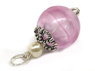 Colgante de Murano Hecho a Mano con Cuentas Huecas Marca Tamara Yarilo Foto 1 de 4