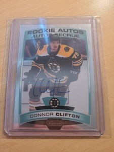 2019-20 O-Pee-Chee Platinum Rookie Autos Connor Clifton Auto RC