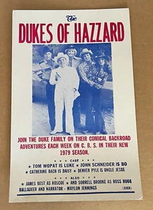 The Dukes Of Hazzard 14" x 22" 1979 Season Promo Cast Poster - Picture 1 of 2