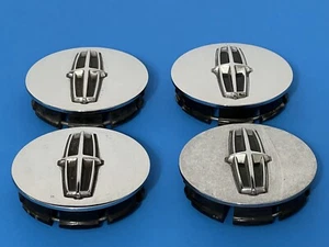 2009-12 LINCOLN MKS GENUINE FACTORY ORIGINAL OEM CENTER CAPS SET 8A53-1A096-AD - Picture 1 of 8