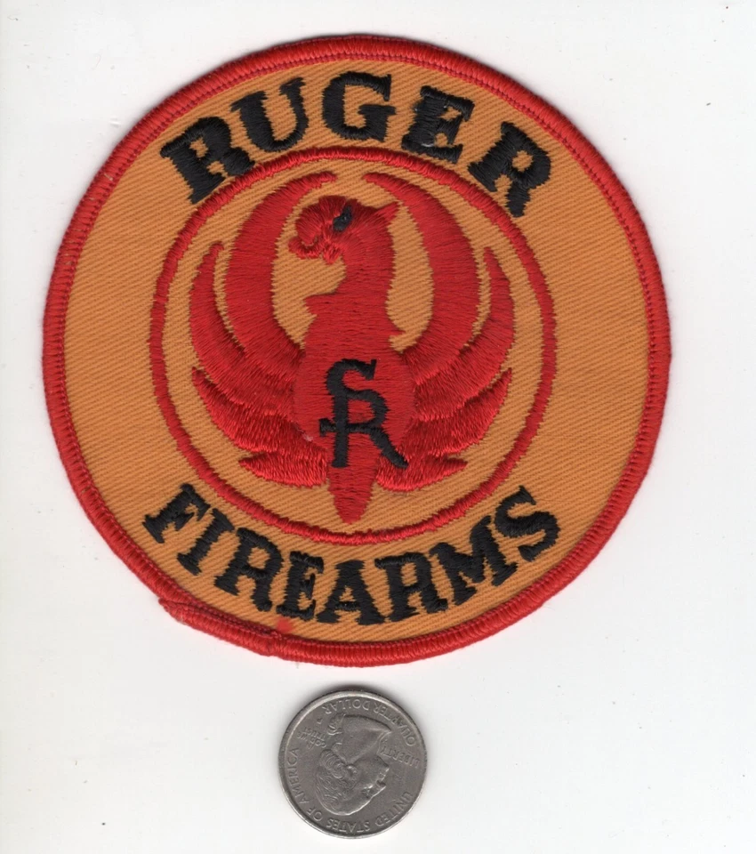 RUGER 4 INCH FIREARMS GUN RIFLE PISTOL AMMO SHOTGUN PATCH #1 -MICHIGAN DEER-BEAR - Image 1 of 1