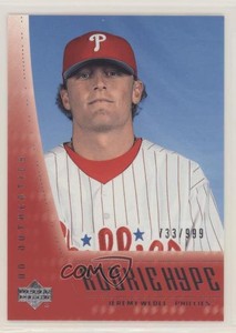 2003 Upper Deck Authentics Rookie Hype /999 Jeremy Wedel #126 Rookie RC