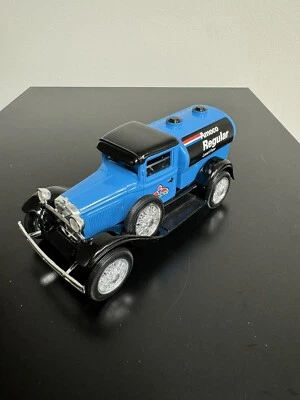 Amoco 1929 Ford Model "A" Tanker Blue Die Cast Metal Coin Bank - Image 1 of 4