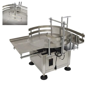 23.6" Automatic Bottle Organizer Bottle Sorting Turntable Accumulation Table110V - Picture 1 of 24