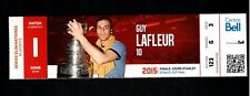 Unused Montreal Canadiens 2015 Stanley Cup Final ticket - GUY LAFLEUR