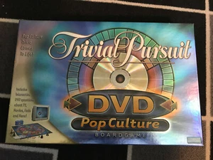 Trivial Pursuit Pop Culture DVD Board Game Family Night Parker Brothers - Picture 1 of 3