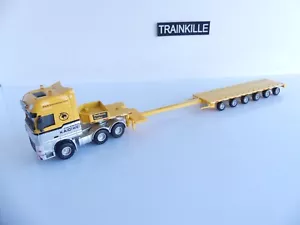 HACHETTE LES INTROUVABLES 1:72 CAMION KAIDIWEI + REMORQUE CONVOI EXEPTIONNEL - Foto 1 di 9