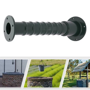 Pompa Acqua Base Rialzata, Supporto Pompa Acqua Manuale Verde 12mm/0.5in per Parchi, Cortili - Foto 1 di 17