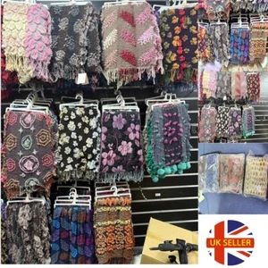 Joblot 50 pcs Mixed colour New Bubble Scarf NEW wholesale Clearance Scarves Lot - Picture 1 of 8