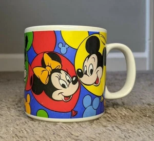 Disney Mickey Mouse Minnie Mouse Donald Duck Goofy Luftballons Kaffeebecher Tasse Glas - Bild 1 von 5