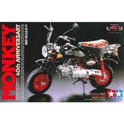 TAMIYA 1/6 HONDA Monkey 40th Anniversary Big Scale Motorcycle Series Plastic Kit - Immagine 1 di 2