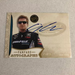 2011 Press Pass Fanfare Autograph Graig Goess Signed Card Signature Auto NASCAR - Picture 1 of 9
