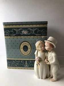 Lenox With This Kiss Part Of The Barefoot Blessing - Cake Topper NIB - Picture 1 of 10