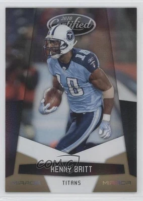 2010 Certified Mirror Gold /25 Kenny Britt #145 - Image 1 of 2