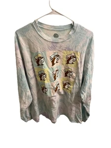 Buc-ee’s Tie-Dyed Langarm T-Shirt Herren Gr. 2XL Grün Lila Blau - Bild 1 von 14