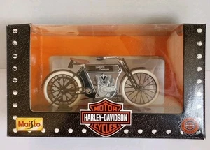 Harley Davidson Motorcycle model, 1909 Twin 5D V-Twin model, Maisto bike model - Picture 1 of 9