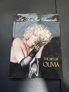 LET THEM EAT CHEESECAKE: THE ART OF OLIVIA (1993) Olivia De Berardinis SIGNED HC - Picture 1 of 8