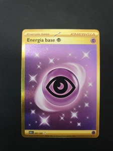 Energia Base Psico GOLD Pokemon 151 ITALIANO NM 207/165 ITA - Foto 1 di 2