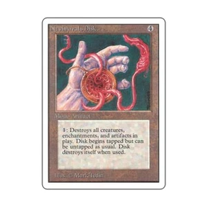 WOTC MtG Unlimited Nevinyrral's Disk (R) VG - Picture 1 of 1