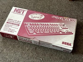 Sega Saturn Keyboard Hss-0129 Habitat 2 Included JPN Limited Edition Rare Video