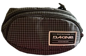 Dakine Hip Pack Waist Fanny Belt Bum Bag Black White Check - Picture 1 of 12