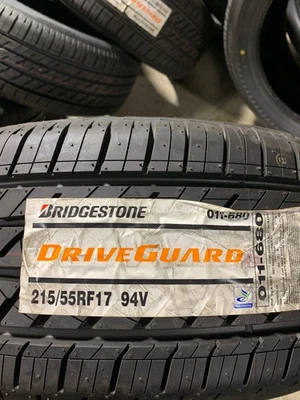 4 neumáticos nuevos 215 55 17 Bridgestone Drive Guard RFT Run Flat (19/20) Foto 1 de 4