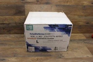 Synthetic Nitrile Disposable Gloves Large -1000 Pack Case Bulk Medical Gloves - Picture 1 of 8