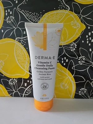 Derma-E Vitamin C мягкая ежедневная очищающая паста 4 унц  - Изображение 1 из 2