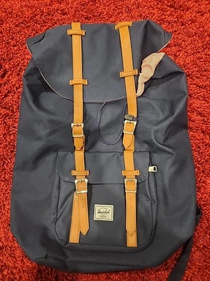 Herschel 30L Little America Backpack Bag in Navy - image 1 of 4
