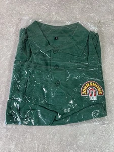 JOHN SMITH'S Classic Beer Mini Logo Spellout Graphic Green Polo Top - Bild 1 von 4