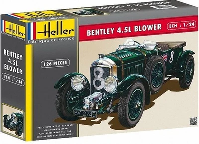 Heller 24604-588ms 4.5 Litro Soffiatore Bentley 1:24 Scala Plastic Kit Pod Post - Immagine 1 di 4