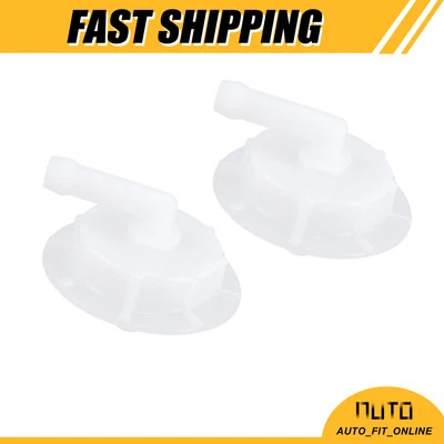 Radiator Coolant Reservoir Overflow Tank Cap TWO Custom for Acura RDX 2003-2015 - Image 1 of 4